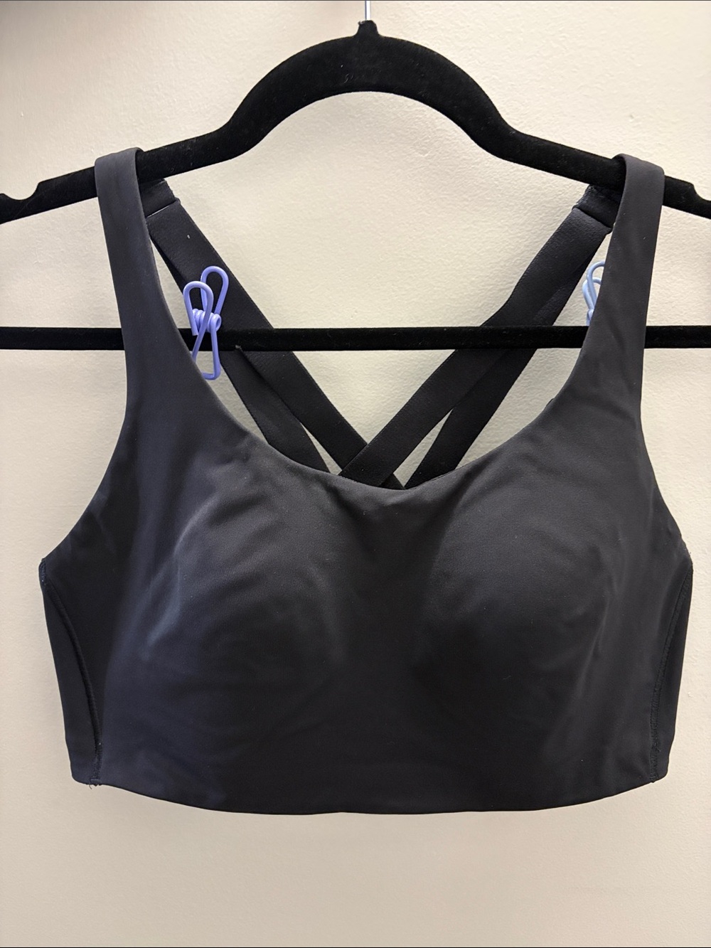 Lululemon Black Crisscross Sports Bra